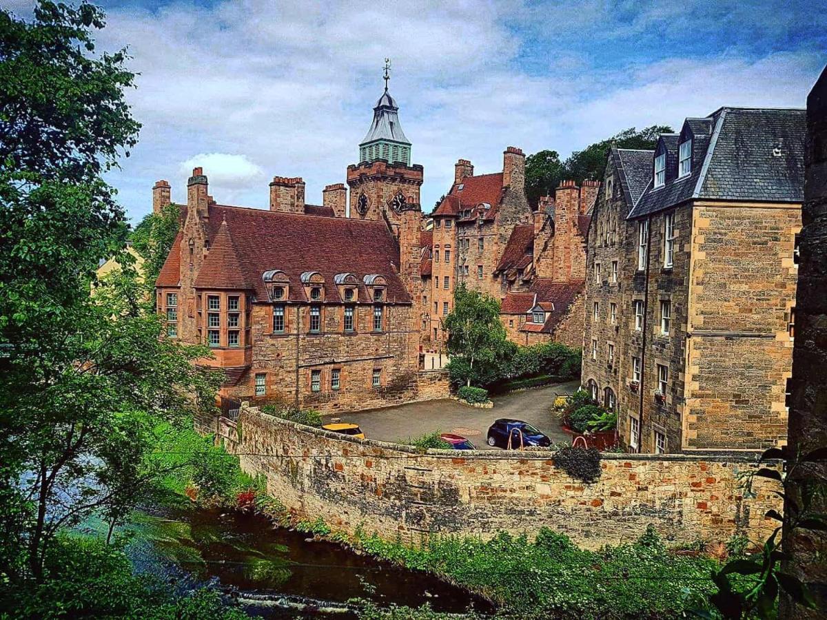 Edinburgh'S Dean Village River View Retreat Exterior foto