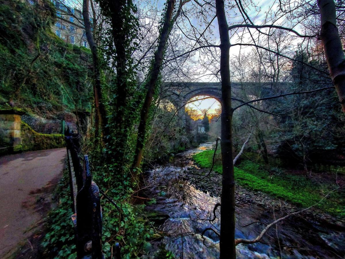 Edinburgh'S Dean Village River View Retreat Exterior foto