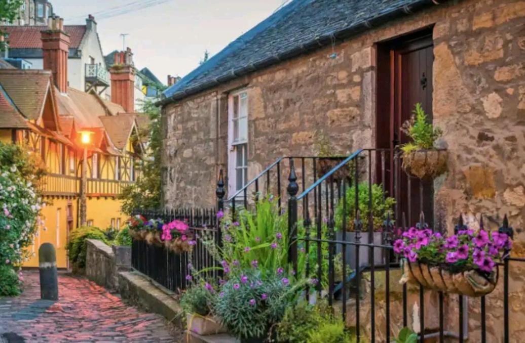 Edinburgh'S Dean Village River View Retreat Exterior foto